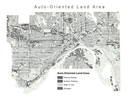 Auto-Oriented Land Use Map